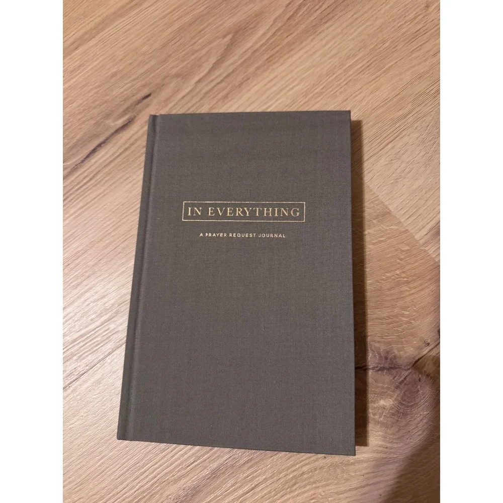 The Daily Grace Co In Everything Prayer Request Journal Hardcover